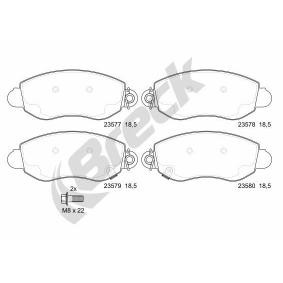 Achetez des Plaquettes de frein BRECK 23577 00 703 10 à prix pour 42,65 €