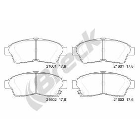 Achetez des Plaquettes de frein BRECK 21601 00 701 10 à prix pour 45,10 €