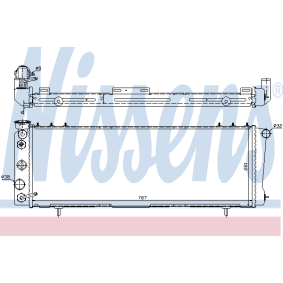 Kühler, Motorkühlung 60988 von NISSENS günstig für 163,90 € online kaufen