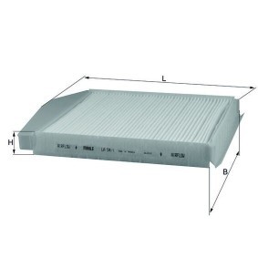 Innenraumfilter LA 54/1 von KNECHT günstig für 24,03 € online kaufen