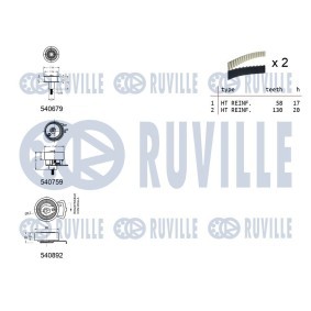 Spannrolle, Zahnriemen 58106 von RUVILLE günstig für 27,32 € online kaufen