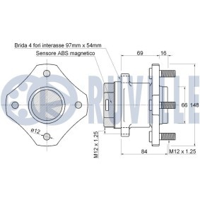 Spannrolle, Keilrippenriemen 55245 von RUVILLE günstig für 151,47 € online kaufen