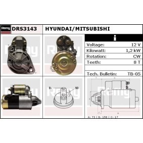 Anlasser DRS3143N von DELCO REMY günstig für 146,17 € online kaufen