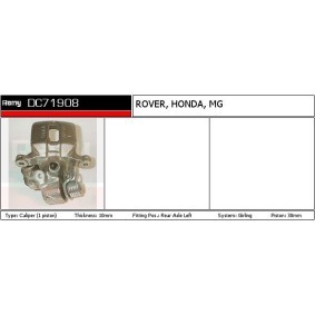Bremssattel DC71908 von DELCO REMY günstig für 84,20 € online kaufen