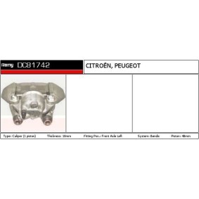 Bremssattel DC81742 von DELCO REMY günstig für 116,52 € online kaufen