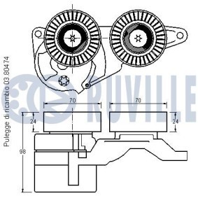 Achetez des Pompe à eau RUVILLE 66106 à prix pour 27,84 €