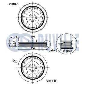 Steuerkette 3451029 von RUVILLE günstig für 27,45 € online kaufen