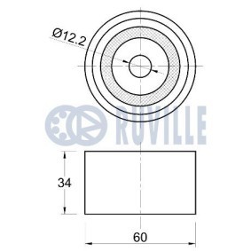 Spannarm, Keilrippenriemen 57072 von RUVILLE günstig für 157,27 € online kaufen
