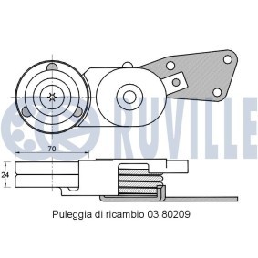 Steuerkette 3484022 von RUVILLE günstig für 52,79 € online kaufen