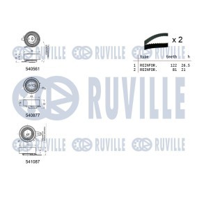 Wasserpumpe 67410 von RUVILLE günstig für 28,53 € online kaufen