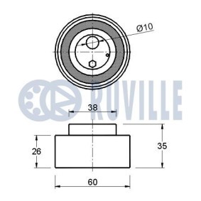 Wasserpumpe 68001 von RUVILLE günstig für 35,91 € online kaufen