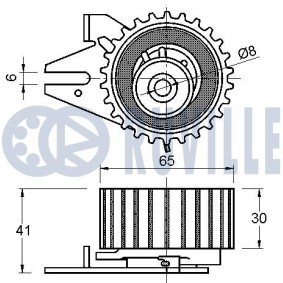 Radlagersatz 6993 von RUVILLE günstig für 179,52 € online kaufen