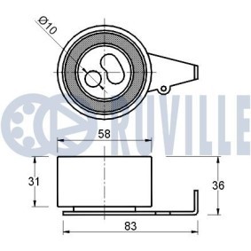 Rollensatz, Zahnriemen 5585350 von RUVILLE günstig für 92,36 € online kaufen