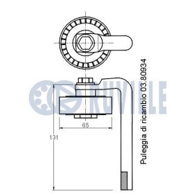 Zahnriemensatz 5700670 von RUVILLE günstig für 103,40 € online kaufen
