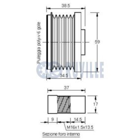 Zahnriemensatz 5701371 von RUVILLE günstig für 57,86 € online kaufen