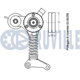 Zahnriemensatz 5701970 von RUVILLE günstig für 101,96 € online kaufen