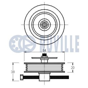 Radlagersatz 5444 von RUVILLE günstig für 70,79 € online kaufen