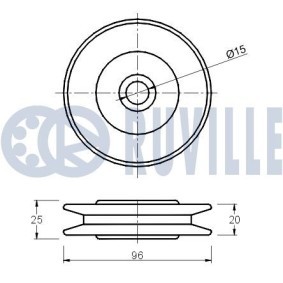 Radlagersatz 7705 von RUVILLE günstig für 55,46 € online kaufen