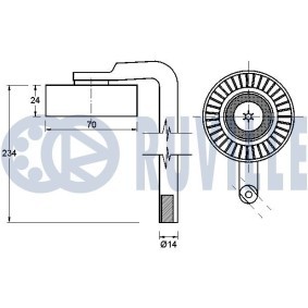 Radlagersatz 5723 von RUVILLE günstig für 25,52 € online kaufen