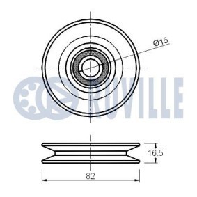 Radlagersatz 7724 von RUVILLE günstig für 36,24 € online kaufen