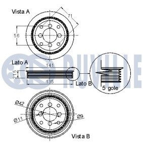Radlagersatz 8616 von RUVILLE günstig für 76,51 € online kaufen