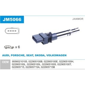 Zündspule JM5066 von JANMOR günstig für 35,55 € online kaufen