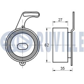 Umlenk- / Führungsrolle, Keilrippenriemen 55860 von RUVILLE günstig für 63,47 € online kaufen