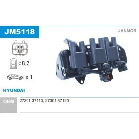 Zündspule JM5118 von JANMOR günstig für 59,59 € online kaufen