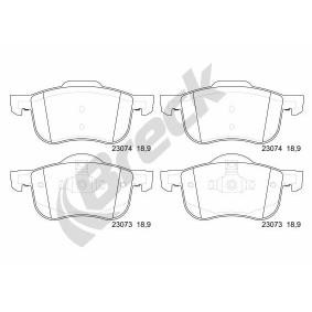 Achetez des Plaquettes de frein BRECK 23073 00 703 00 à prix pour 49,09 €