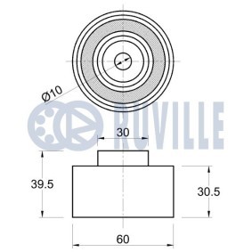 Wasserpumpe 66915 von RUVILLE günstig für 59,54 € online kaufen