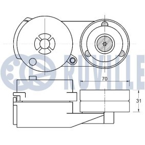 Wasserpumpe 66925 von RUVILLE günstig für 59,54 € online kaufen