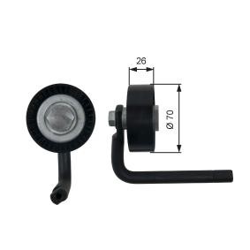 Spannrolle, Keilrippenriemen T39202 von GATES günstig für 54,67 € online kaufen