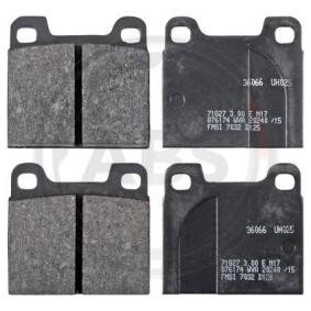 Achetez des Plaquettes de frein A.B.S. 36066 à prix pour 47,12 €