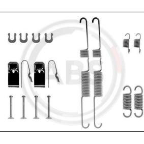Compre Kit de acessórios, maxilas do travão de A.B.S. online para CARINA (TA4L, TA6_L) a preços moderados