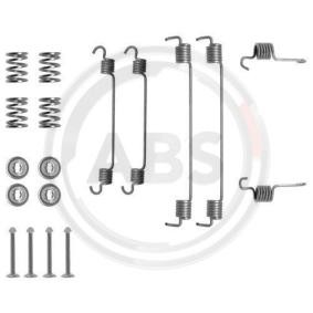 Achetez des Kit d'accessoires, mâchoire de frein A.B.S. 0784Q à prix pour 10,11 €