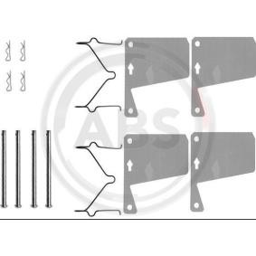 Compre Kit de acessórios, pastilhas de travão da A.B.S. 0960Q a um preço baixo por 6,75 €