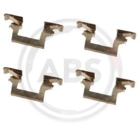 Comprar Kit de accesorios, pastillas de frenos de A.B.S. 1614Q a bajo precio de 10,44 €