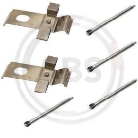 Acquista Kit accessori, pastiglia freno da A.B.S. 1634Q a buon mercato per soli 8,30 €