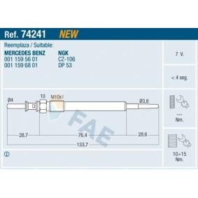 Glühkerze 74241 von FAE günstig für 28,89 € online kaufen
