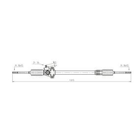 Achetez des Crémaillère de direction GENERAL RICAMBI FI4026 à prix pour 87,86 €