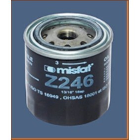Ölfilter Z246 von MISFAT günstig für 7,44 € online kaufen
