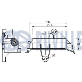 Achskörperlager 989700 von RUVILLE günstig für 19,18 € online kaufen