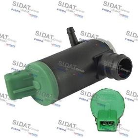 Waschwasserpumpe, Scheibenreinigung 5.5114 von SIDAT günstig für 12,13 € online kaufen