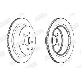 Bremsscheibe 562871JC von JURID günstig für 39,31 € online kaufen