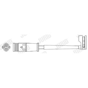 Warnkontakt, Bremsbelagverschleiß 581437 von JURID günstig für 11,98 € online kaufen