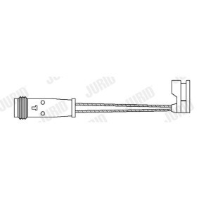 Warnkontakt, Bremsbelagverschleiß 581515 von JURID günstig für 13,07 € online kaufen