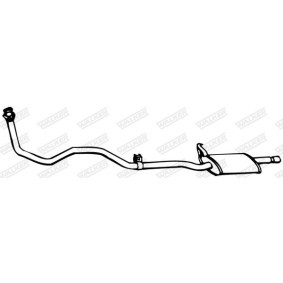 Compre Silenciador intermedio de WALKER online para SUNNY I Coupé (B11) a precios moderados