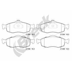 Achetez des Plaquettes de frein BRECK 21394 00 701 00 à prix pour 30,89 €