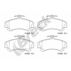 Achetez des Plaquettes de frein BRECK 21920 00 701 10 à prix pour 30,53 €