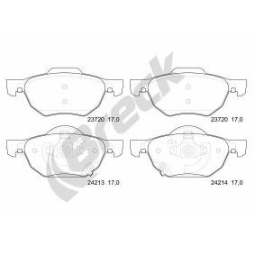Achetez des Plaquettes de frein BRECK 23720 00 701 10 à prix pour 44,51 €